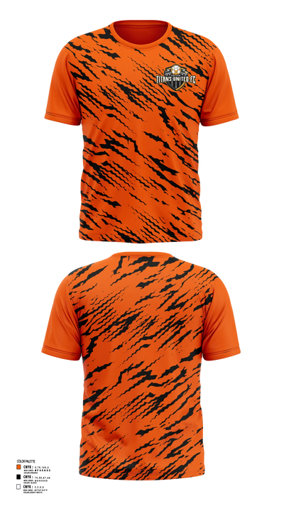 TITANS UNITED FC 95365041 Short Sleeve Performance Shirt - 3