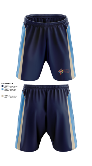 Athletic Shorts With Pockets, Chapel of the Cross, , Teamtime, Team time, sublimation, custom sports apparel, team uniforms, spirit wear, spiritwear, sports uniforms, custom shirts, team store, custom team store, fundraiser sports, apparel fundraiser