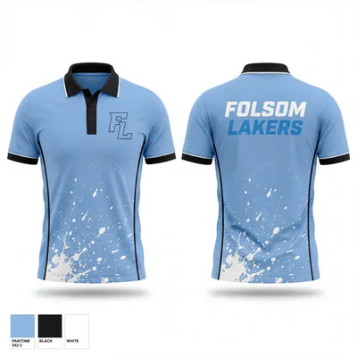 Folsom Lakers 58191301 Short Sleeve Performance Polo - 1