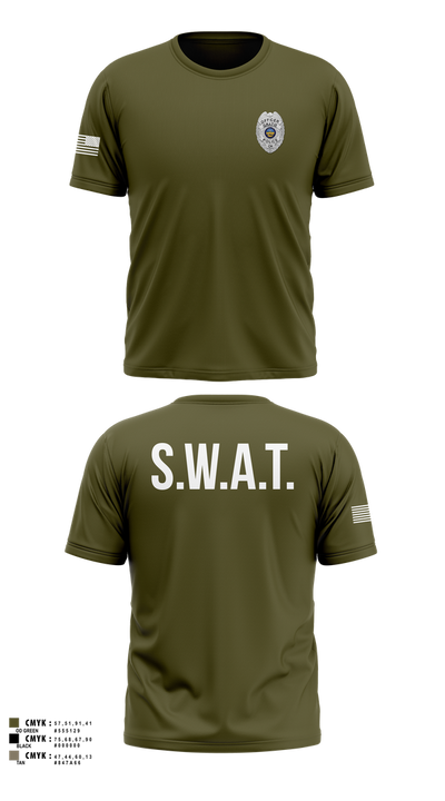 GRATIS SWAT TEAM 58848814 Old School Cotton Feel Shirt - 101