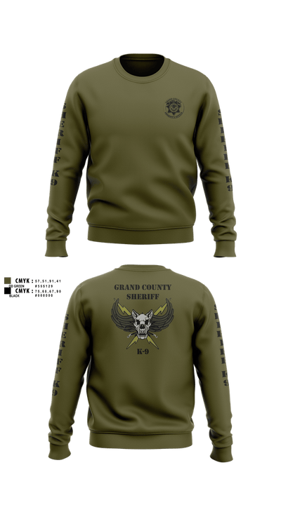 GCSO K9 Crew Neck Sweatshirt - 117