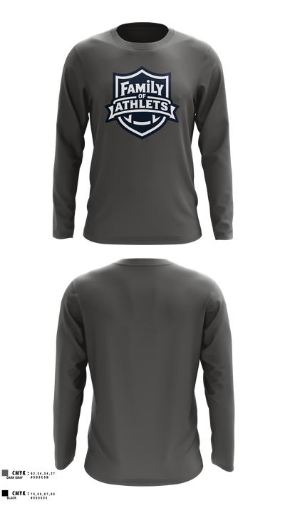 Family Of Athletes Long Sleeve Performance Shirt 3