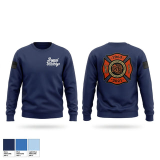 Crew Neck Sweatshirt, Bryant Gladney Foundation, EMS/EMT, Teamtime, Team time, sublimation, custom sports apparel, team uniforms, spirit wear, spiritwear, sports uniforms, custom shirts, team store, custom team store, fundraiser sports, apparel fundraiser