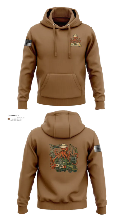 Navy Cargo Handling Battalion One 62031758 Hoodie - 41
