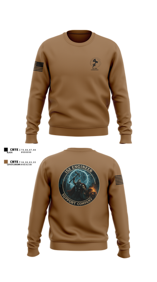 Crew Neck Sweatshirt, 152 ESC, , Teamtime, Team time, sublimation, custom sports apparel, team uniforms, spirit wear, spiritwear, sports uniforms, custom shirts, team store, custom team store, fundraiser sports, apparel fundraiser