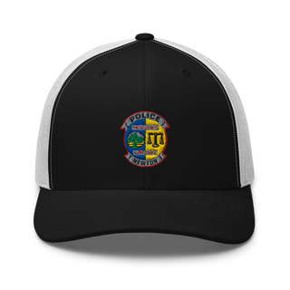 Newton Police Department 7766110 Retro Trucker Hat | Yupoong 6606