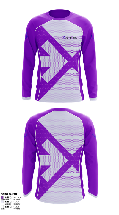 Jumpmind Pelotonia 7942497 Long Sleeve Performance Shirt 1