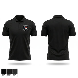 Short Sleeve Performance Polo, Louisburg Police Department, Police, Teamtime, Team time, sublimation, custom sports apparel, team uniforms, spirit wear, spiritwear, sports uniforms, custom shirts, team store, custom team store, fundraiser sports, apparel fundraiser