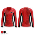 Centennial Women's Long Sleeve V-neck Shirt - 1