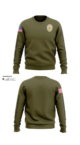Crew Neck Sweatshirt, York County Multi-Jurisdictional Drug Enforcement Unti, Police, Teamtime, Team time, sublimation, custom sports apparel, team uniforms, spirit wear, spiritwear, sports uniforms, custom shirts, team store, custom team store, fundraiser sports, apparel fundraiser