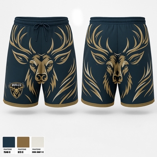 Athletic Shorts With Pockets, BULLS, Ice Hockey, Teamtime, Team time, sublimation, custom sports apparel, team uniforms, spirit wear, spiritwear, sports uniforms, custom shirts, team store, custom team store, fundraiser sports, apparel fundraiser