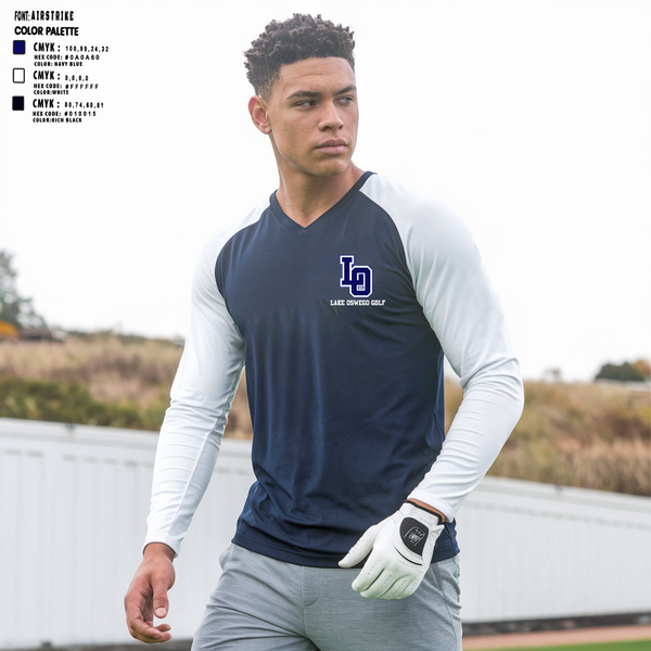 Long Sleeve Performance Shirt, Lake Oswego Golf, Golf, Teamtime, Team time, sublimation, custom sports apparel, team uniforms, spirit wear, spiritwear, sports uniforms, custom shirts, team store, custom team store, fundraiser sports, apparel fundraiser
