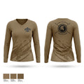 Global Protection & Strategic Group Women's Long Sleeve V-neck Shirt - 1