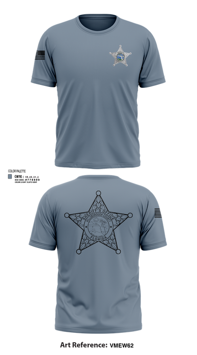 District I Street Crimes 1468514 Short Sleeve Performance Shirt - 102