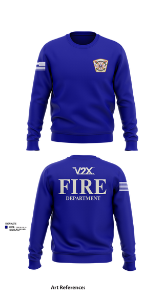 Crew Neck Sweatshirt, Camp Arifjan Fire Department, Fire Department, Teamtime, Team time, sublimation, custom sports apparel, team uniforms, spirit wear, spiritwear, sports uniforms, custom shirts, team store, custom team store, fundraiser sports, apparel fundraiser