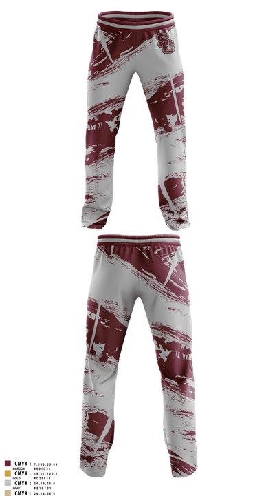 Summer Creek High School Bowling 37718060 Sweatpants - 4