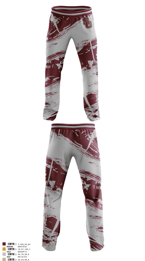 Sweatpants, Summer Creek High School Bowling, Bowling, Teamtime, Team time, sublimation, custom sports apparel, team uniforms, spirit wear, spiritwear, sports uniforms, custom shirts, team store, custom team store, fundraiser sports, apparel fundraiser