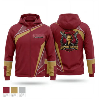 Windbreaker, Mid TN Spartans, Baseball, Teamtime, Team time, sublimation, custom sports apparel, team uniforms, spirit wear, spiritwear, sports uniforms, custom shirts, team store, custom team store, fundraiser sports, apparel fundraiser