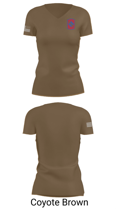 39th infantry 89191022 Women's Short Sleeve V-neck Shirt - 8