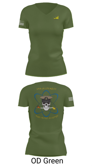 Womens Short Sleeve Vneck Shirt, VFA-151, , Teamtime, Team time, sublimation, custom sports apparel, team uniforms, spirit wear, spiritwear, sports uniforms, custom shirts, team store, custom team store, fundraiser sports, apparel fundraiser