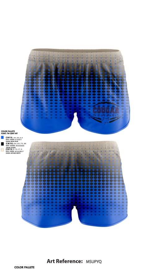 Track Shorts, Kersey Cougars, , Teamtime, Team time, sublimation, custom sports apparel, team uniforms, spirit wear, spiritwear, sports uniforms, custom shirts, team store, custom team store, fundraiser sports, apparel fundraiser