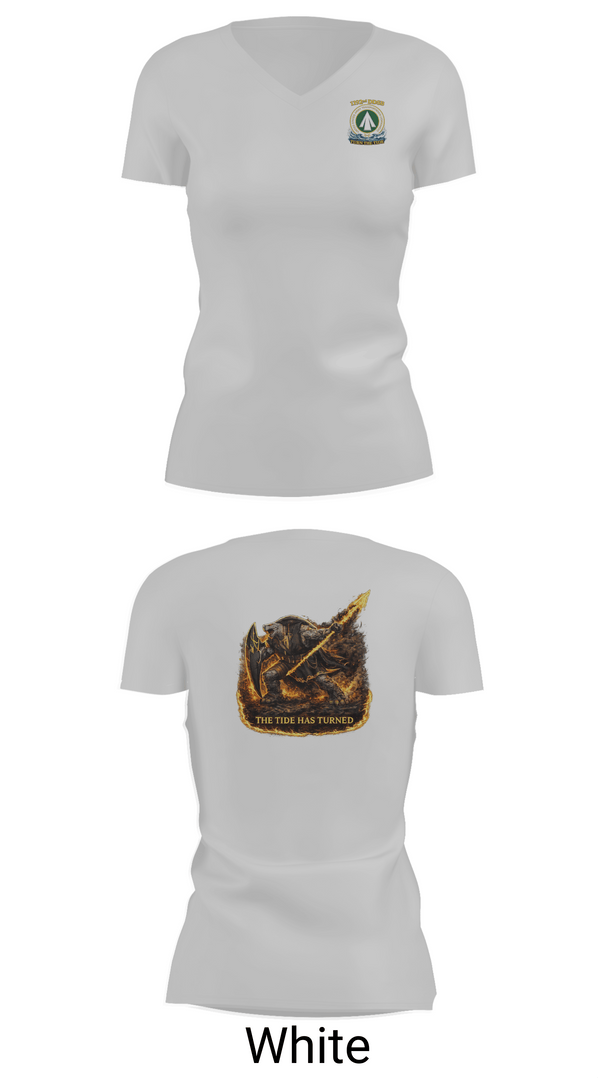 Womens Short Sleeve Vneck Shirt, 1192nd DDSB, Army, Teamtime, Team time, sublimation, custom sports apparel, team uniforms, spirit wear, spiritwear, sports uniforms, custom shirts, team store, custom team store, fundraiser sports, apparel fundraiser