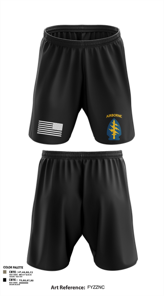 Athletic Shorts With Pockets, 5th Special Forces Group, , Teamtime, Team time, sublimation, custom sports apparel, team uniforms, spirit wear, spiritwear, sports uniforms, custom shirts, team store, custom team store, fundraiser sports, apparel fundraiser