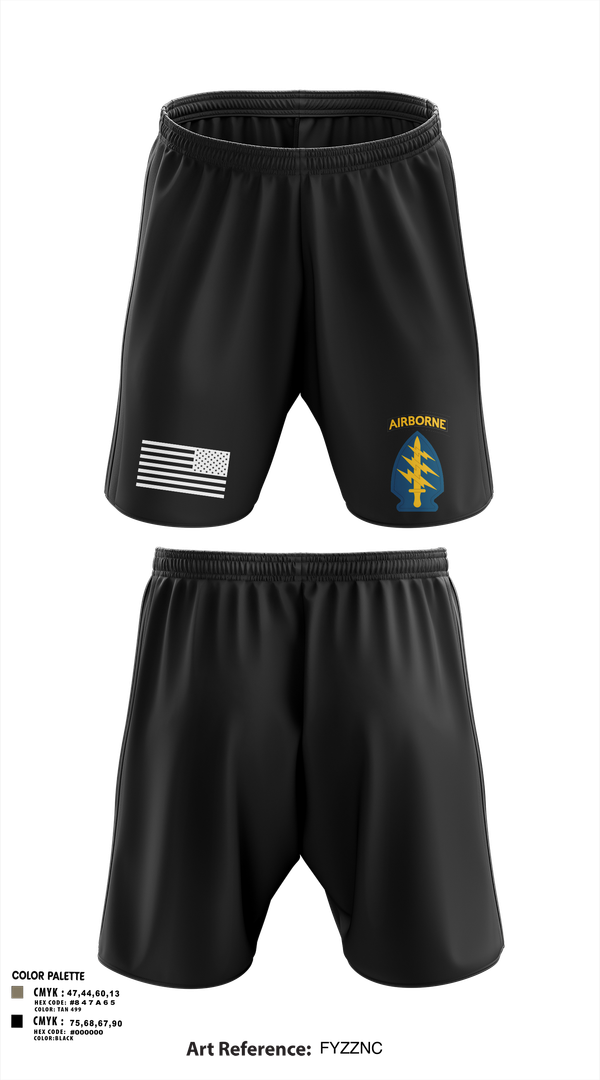 Athletic Shorts With Pockets, 5th Special Forces Group, , Teamtime, Team time, sublimation, custom sports apparel, team uniforms, spirit wear, spiritwear, sports uniforms, custom shirts, team store, custom team store, fundraiser sports, apparel fundraiser