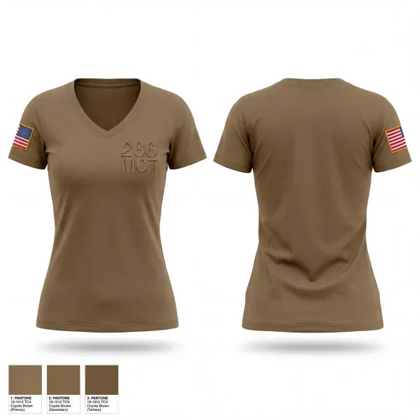 Womens Short Sleeve Vneck Shirt, 266 MCT266 MCT, Army, Teamtime, Team time, sublimation, custom sports apparel, team uniforms, spirit wear, spiritwear, sports uniforms, custom shirts, team store, custom team store, fundraiser sports, apparel fundraiser
