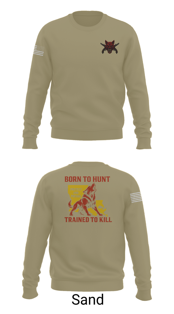 Crew Neck Sweatshirt, 239th Military Police Company, , Teamtime, Team time, sublimation, custom sports apparel, team uniforms, spirit wear, spiritwear, sports uniforms, custom shirts, team store, custom team store, fundraiser sports, apparel fundraiser