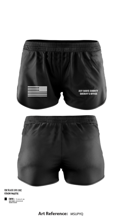 Jeff Davis County Sheriff’s Office 26513372 Ranger Panties - 2