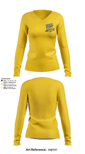 Twirl PGH 8143457 Women's Long Sleeve V-neck Shirt - 5