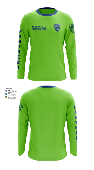 Kansas City Missouri Police Athletic League Panthers (Soccer) 2790826 Long Sleeve Performance Shirt 10