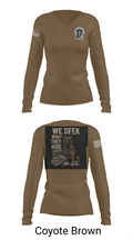 Narcotics K9 63808896 Women's Long Sleeve V-neck Shirt - 16