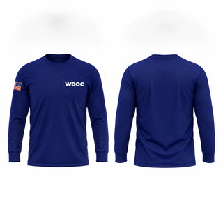 Long Sleeve Performance Shirt, WDOC, Police, Teamtime, Team time, sublimation, custom sports apparel, team uniforms, spirit wear, spiritwear, sports uniforms, custom shirts, team store, custom team store, fundraiser sports, apparel fundraiser