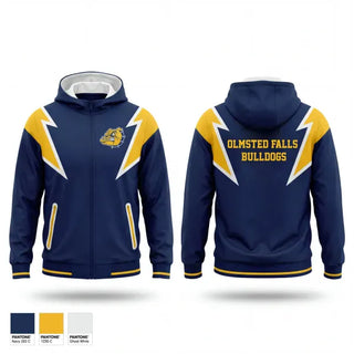 Windbreaker, Olmsted Falls Bulldogs, Wrestling, Teamtime, Team time, sublimation, custom sports apparel, team uniforms, spirit wear, spiritwear, sports uniforms, custom shirts, team store, custom team store, fundraiser sports, apparel fundraiser