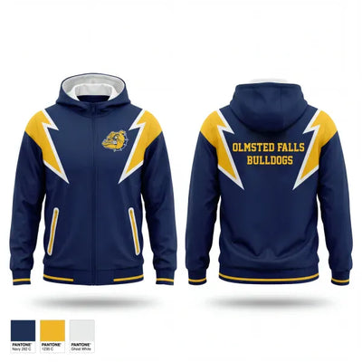 Olmsted Falls Bulldogs 23470087 Windbreaker - 2