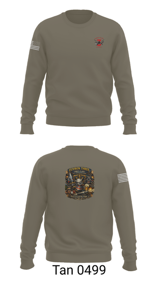 Crew Neck Sweatshirt, UUVRON THREE FCPOA, Navy, Teamtime, Team time, sublimation, custom sports apparel, team uniforms, spirit wear, spiritwear, sports uniforms, custom shirts, team store, custom team store, fundraiser sports, apparel fundraiser