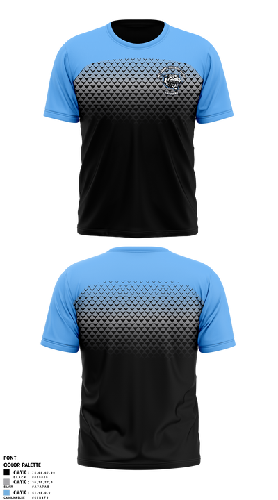 East Chapel Hill High School Swimming Short Sleeve Performance Shirt - 3