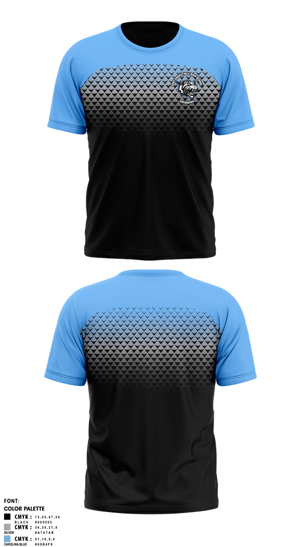 Short Sleeve Performance Shirt, East Chapel Hill High School Swimming, Swimming, Teamtime, Team time, sublimation, custom sports apparel, team uniforms, spirit wear, spiritwear, sports uniforms, custom shirts, team store, custom team store, fundraiser sports, apparel fundraiser