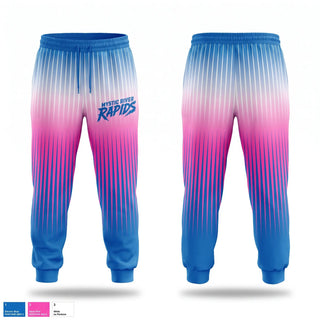 Sweatpants, Mystic River Rapids, Baseball, Teamtime, Team time, sublimation, custom sports apparel, team uniforms, spirit wear, spiritwear, sports uniforms, custom shirts, team store, custom team store, fundraiser sports, apparel fundraiser