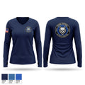 Puna Patrol Women's Long Sleeve V-neck Shirt - 1