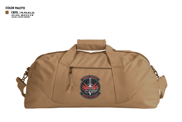Duffle Bag, C Co 2-1 Dustoff, Army, Teamtime, Team time, sublimation, custom sports apparel, team uniforms, spirit wear, spiritwear, sports uniforms, custom shirts, team store, custom team store, fundraiser sports, apparel fundraiser