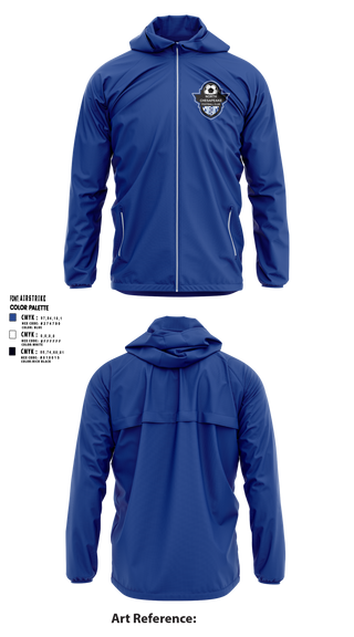 Windbreaker, North Chesapeake Football Club, Men's Soccer, Teamtime, Team time, sublimation, custom sports apparel, team uniforms, spirit wear, spiritwear, sports uniforms, custom shirts, team store, custom team store, fundraiser sports, apparel fundraiser