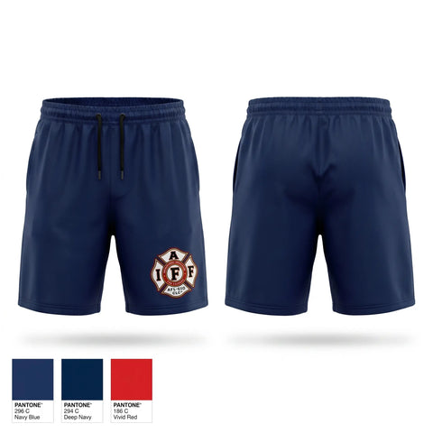 Athletic Shorts With Pockets, Eagle Joint Fire District, Fire Department, Teamtime, Team time, sublimation, custom sports apparel, team uniforms, spirit wear, spiritwear, sports uniforms, custom shirts, team store, custom team store, fundraiser sports, apparel fundraiser