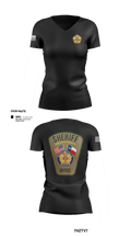 Willacy County Sheriff's Office 34505662 Women's Short Sleeve V-neck Shirt - 26