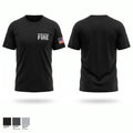 Marblehead Fire Old School Cotton Feel Shirt - 1
