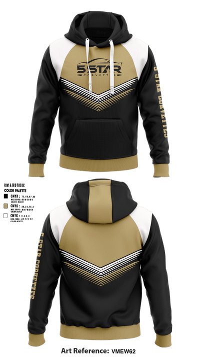 5 Star Corvettes  Hoodie - 1
