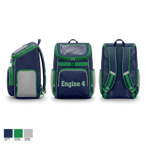 Gear Bag, Engine 4, Fire Department, Teamtime, Team time, sublimation, custom sports apparel, team uniforms, spirit wear, spiritwear, sports uniforms, custom shirts, team store, custom team store, fundraiser sports, apparel fundraiser