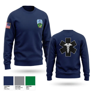 Crew Neck Sweatshirt, Clintwood Rescue Squad, EMS/EMT, Teamtime, Team time, sublimation, custom sports apparel, team uniforms, spirit wear, spiritwear, sports uniforms, custom shirts, team store, custom team store, fundraiser sports, apparel fundraiser